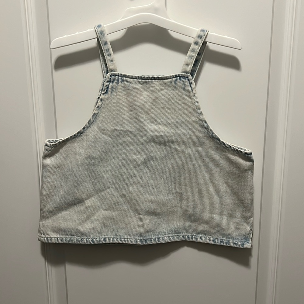 Zara denim top